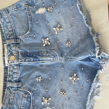 AMISU Jeans Shorts Gr. 36 diamond