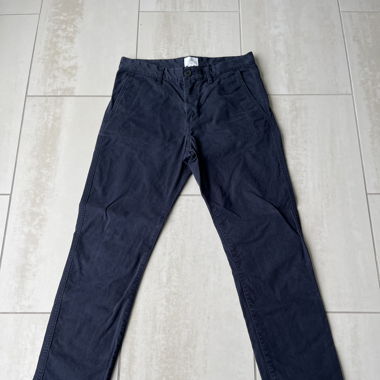 Navy Chinos – EUR 38 / US 30 – Slim Fit Cotton 