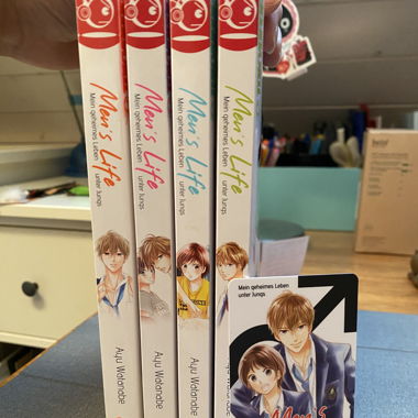 Manga "Men's Life" Komplettset 1-4, Top Zustand!