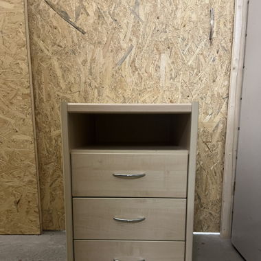 Rollcontainer mit 3 Schubladen und Staufach