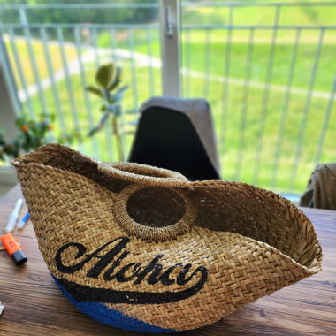 GRAND SAC IBIZA AVEC MOT - Cabas