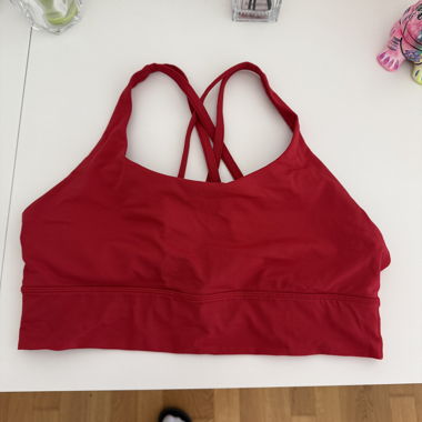 Lululemon Sport-BH rot