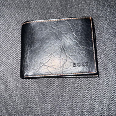 Hugo Boss leather coin purse