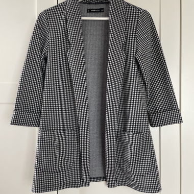 Houndstooth Blazer Jacket