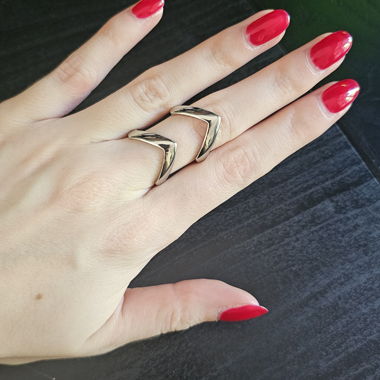 Bague Géométrique