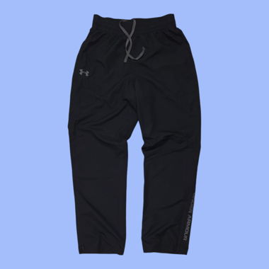 Black Under Armour Track Pants with drawstring