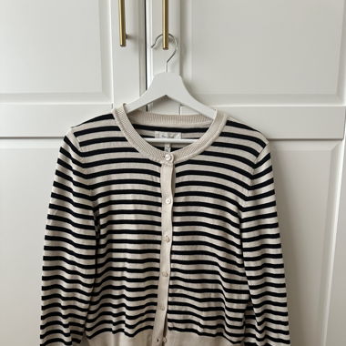 Part Two L, Cardigan marinière french chique