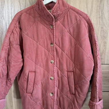 Pinkes Steppjacke