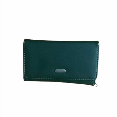 vintage forest green wallet 