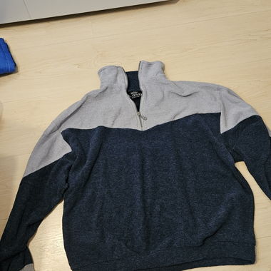 Felpa in pile lunga XL