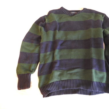 Grün/Blau Pulli