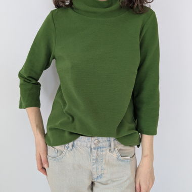 Top a collo alto Hobbs verde S