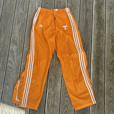 Adidas pants with snap button sides