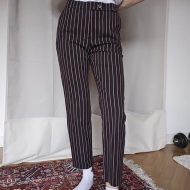 Pantalon rayé HUGO BOSS