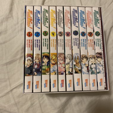Manga Food Wars (1-10) incluso poster