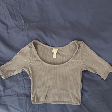 Crop top lavender 
