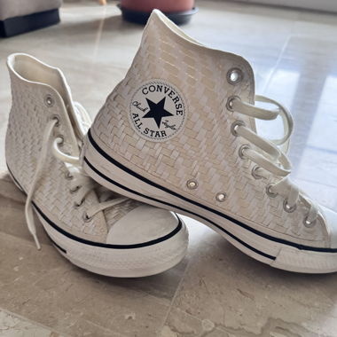 Converse blanches 