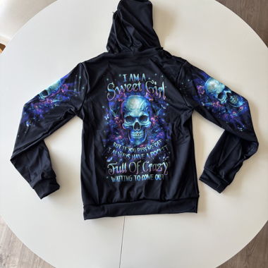 Sweet à capuche noir