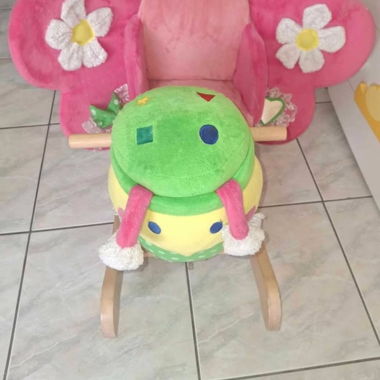 Chaise enfant colorée éléphant