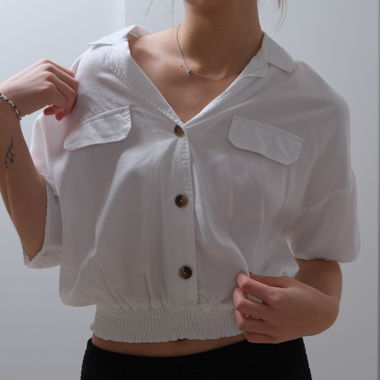 Cropped Bluse