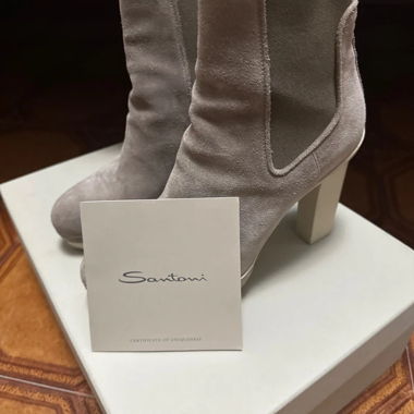 Stivaletti Santoni grigi