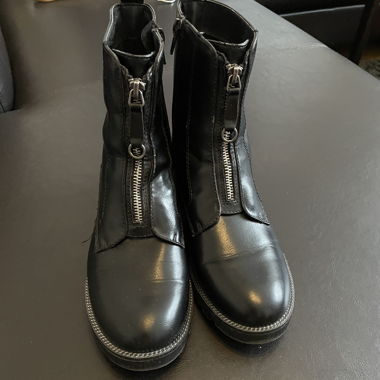 Botte en cuir 