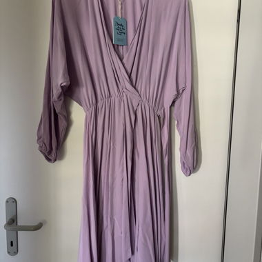 Lilac Wrap Dress