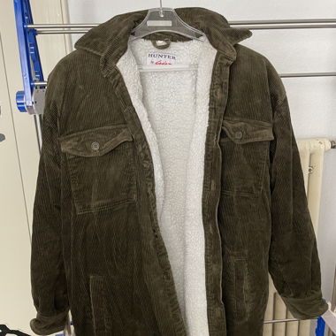 Veste en velours, intérieur imitation mouton