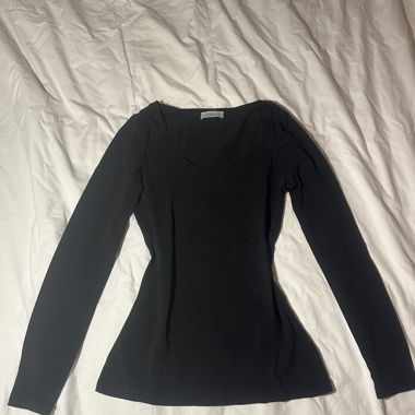 Black Long-Sleeve Shirt