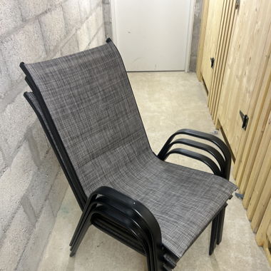 Outdoors chairs (3x)