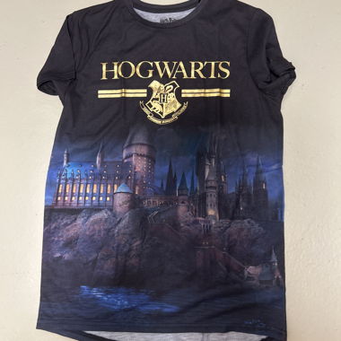Hogwarts T-Shirt schwarz T 152 Kinder