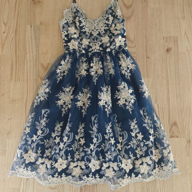 Chi Chi London Dark Blue Dress