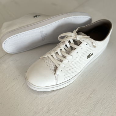 Lacoste White leather shoes