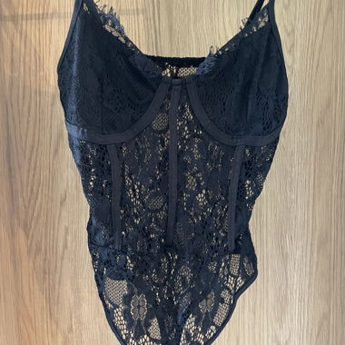 Black Lace Bodysuit