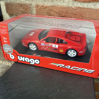 Auto modello Bburago Ferrari F355 Challenge 1:24