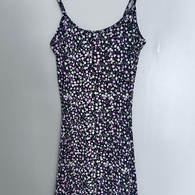 Blumenkleid mit Trägern