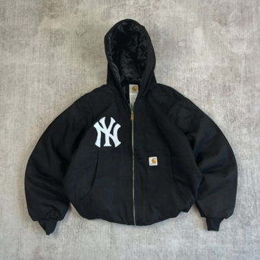 Giacca rework Carhartt x Yankees