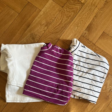 3 t shirts size s-m oversize 