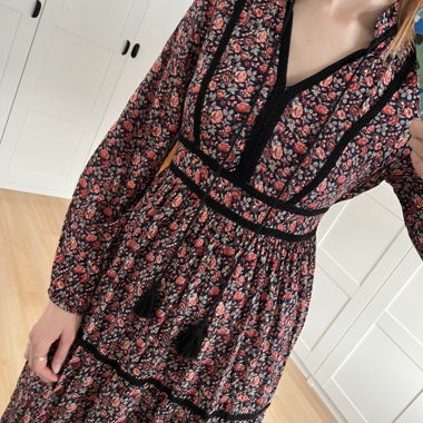Long floral dress