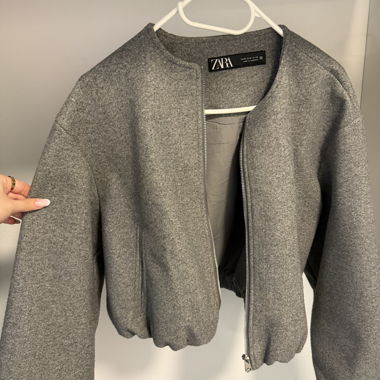 Zara graue Jacke