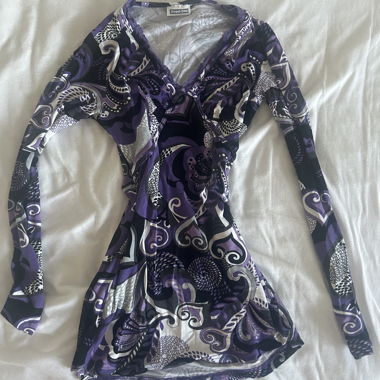 Y2k long sleeve top