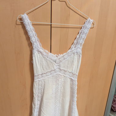 Weisses Minikleid