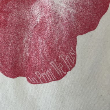In Print we Trust Floral Print Baby Tee