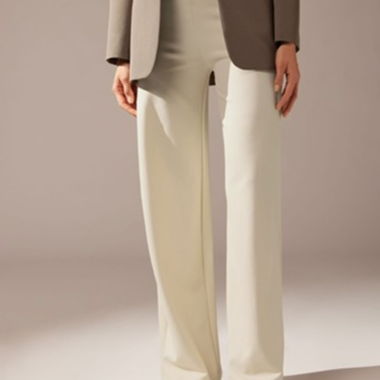 NEW Calzedonia pantalon en tissu ample taille haute