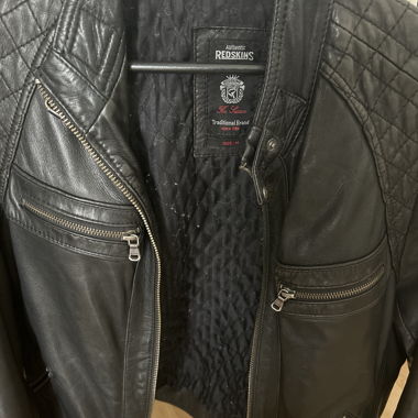 Giacca in Pelle Redskins
