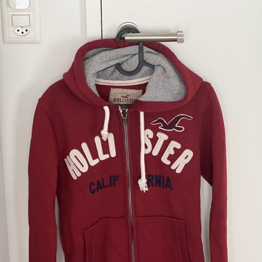 Kuschliger Hoodie mit Reissverschluss - Hollister