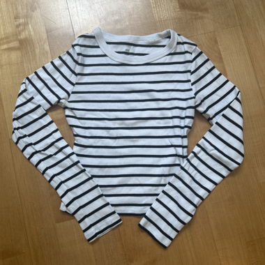 T-shirt à manches longues rayé pour enfants