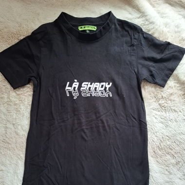 T-shirt nero Là shady