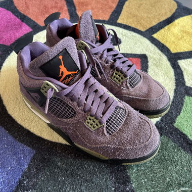 Jordan 4 Canyon Purple