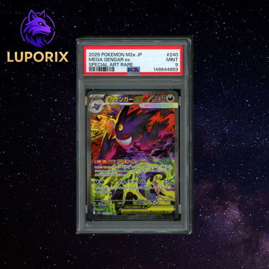 Pokémon PSA 9 Mega Gengar ex 240/193 SAR
